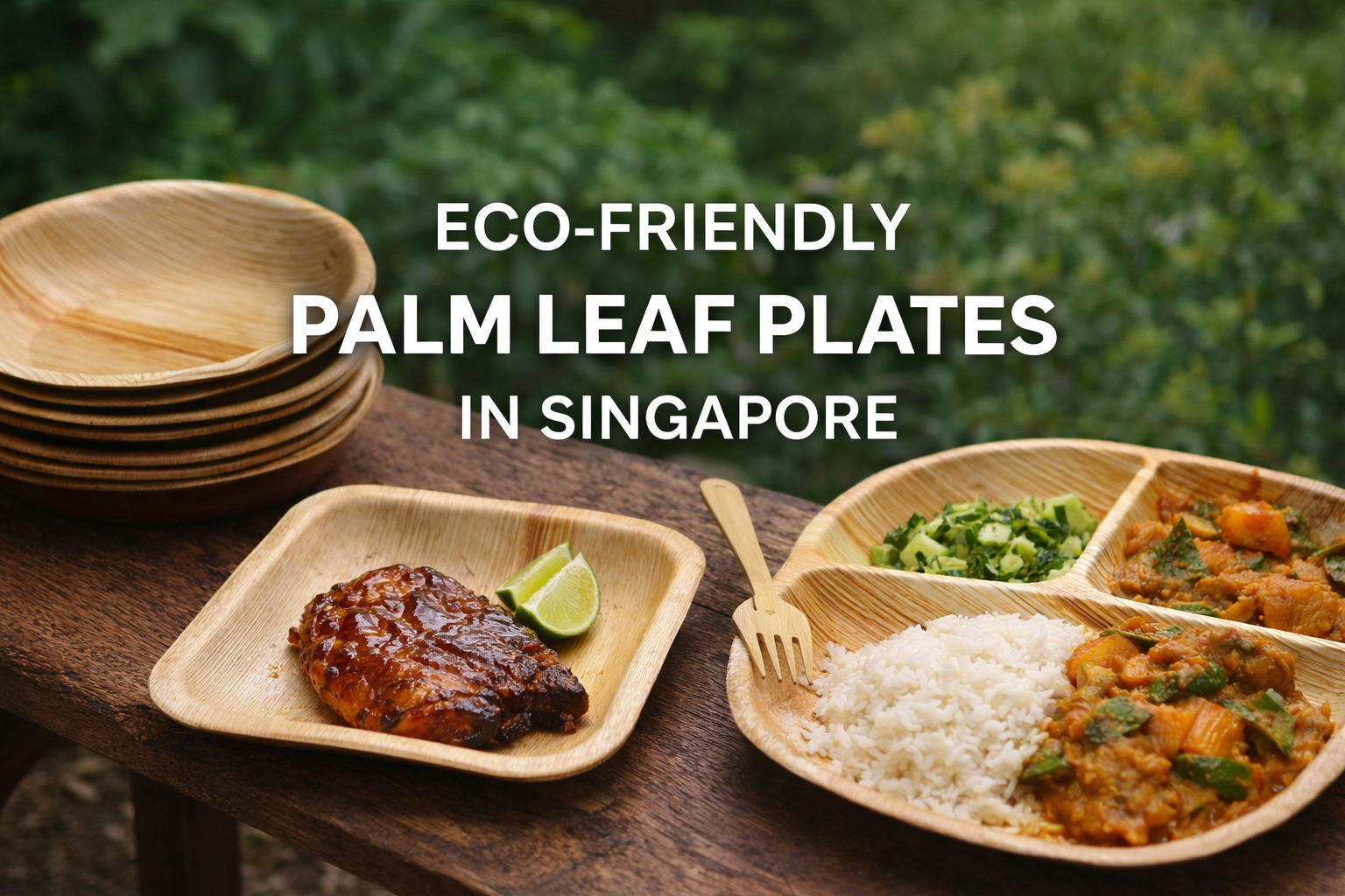 Best Disposable Plates for Parties in Singapore: Palm Leaf vs Bagasse