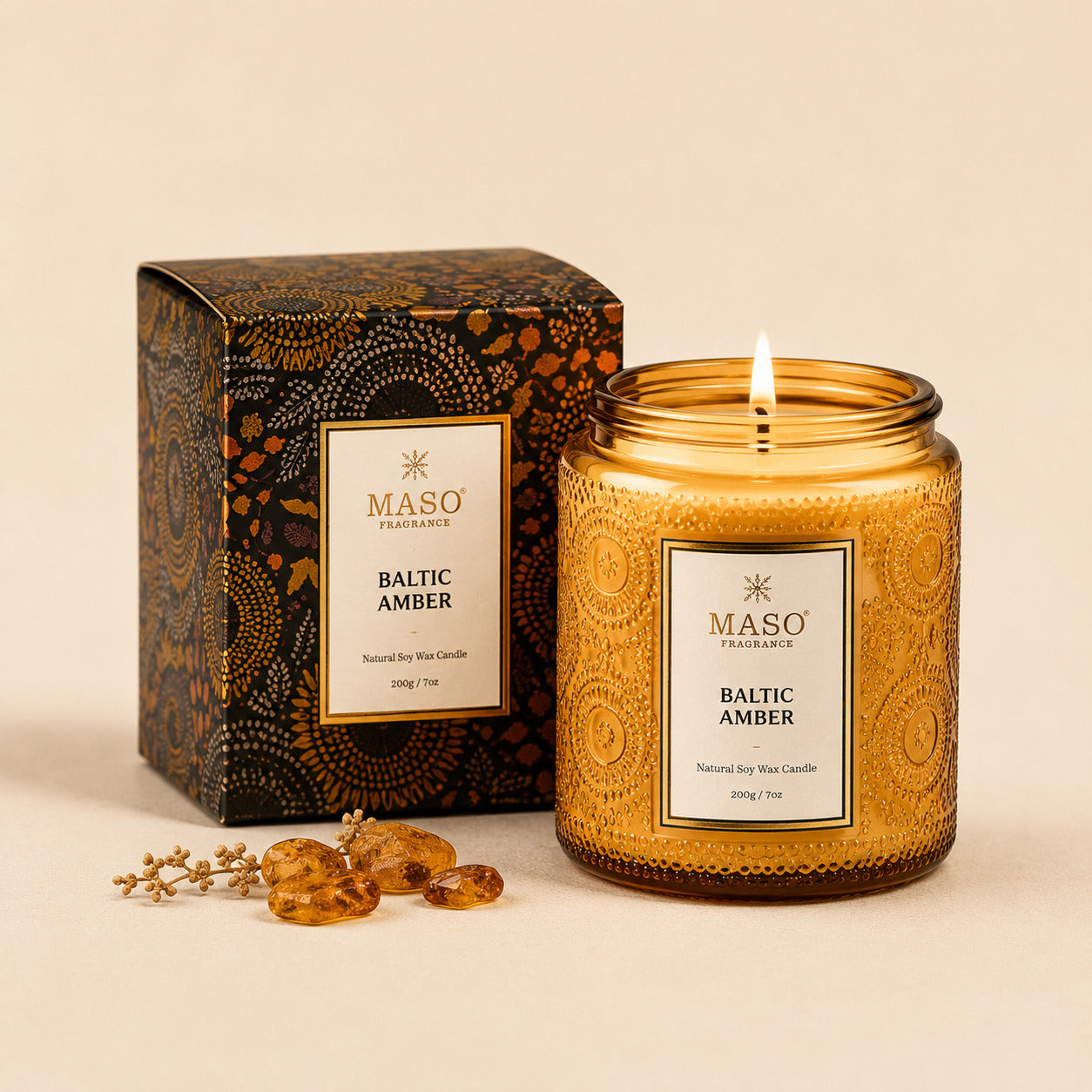 Maso Premium Soy Candle: Gifting & Home Fragrance