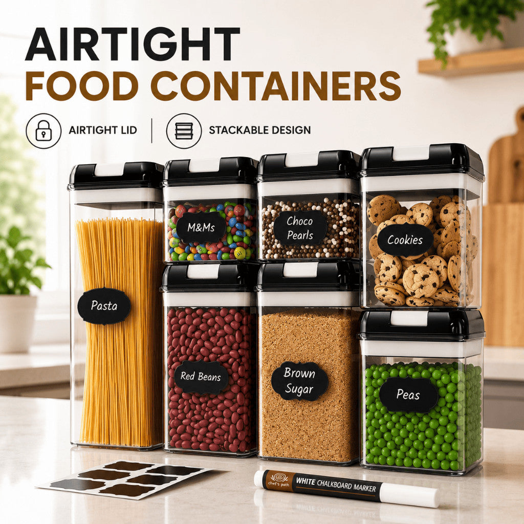 Airtight Storage for Meal-Prep Organisation