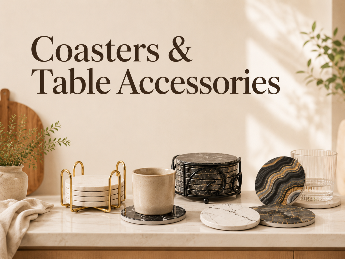 Coasters & Table Accessories