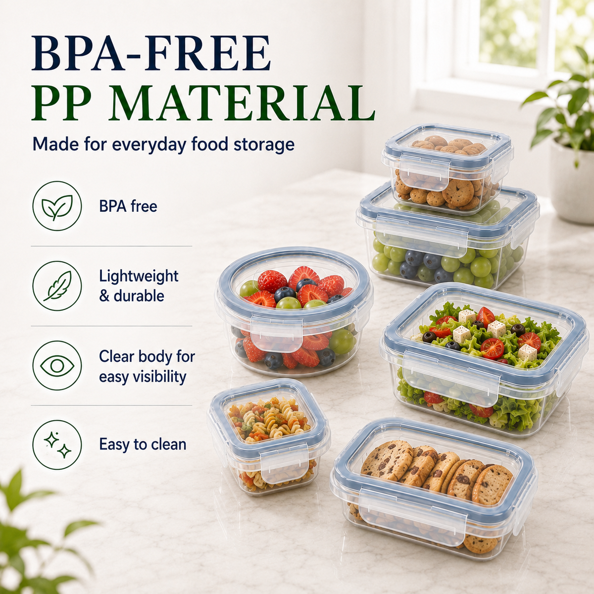 Maso leakproof food storage container size and feature guide