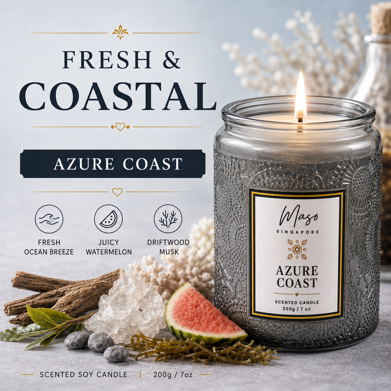 Maso Premium Soy Candle