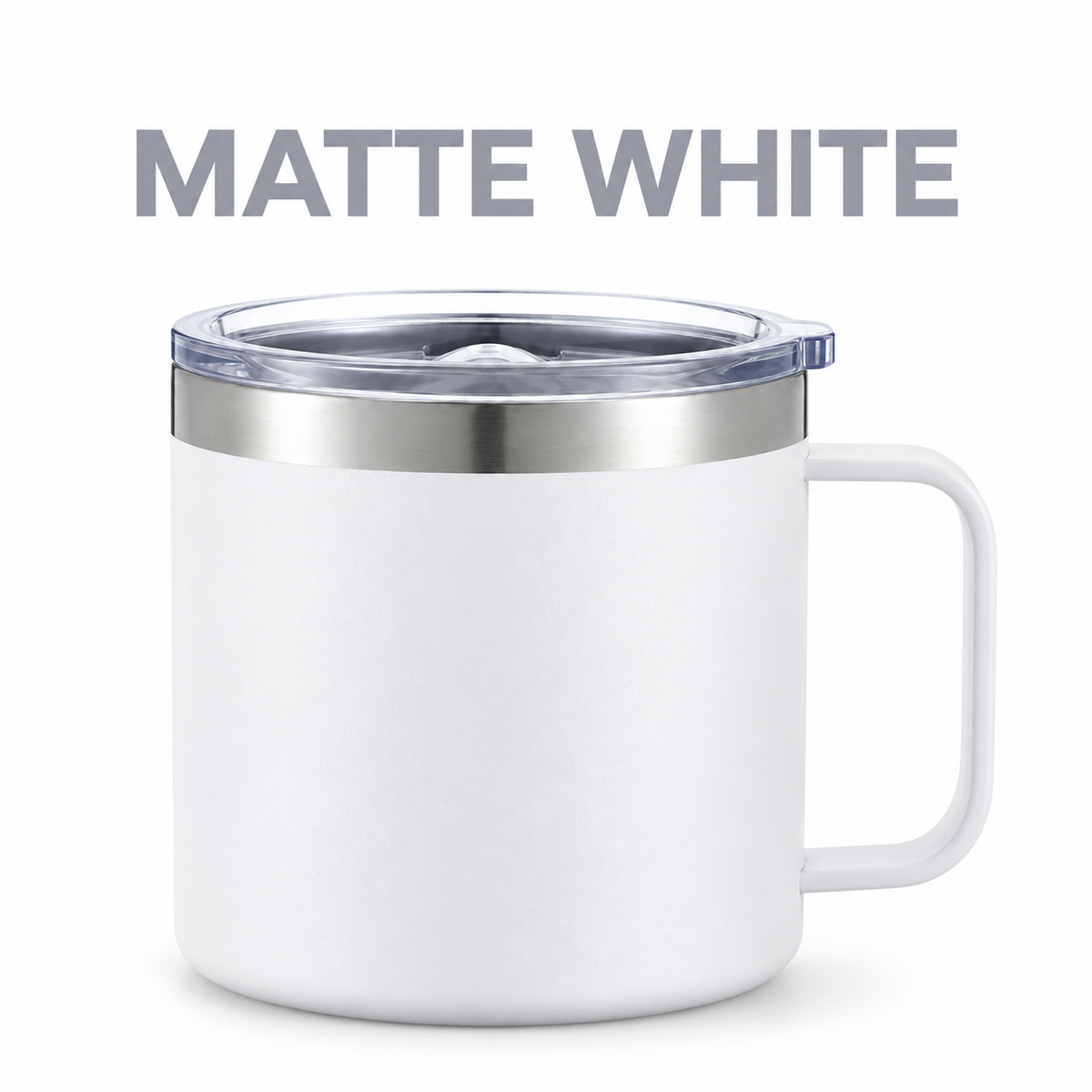 Insulated Coffee Mug with Handle – 400ml