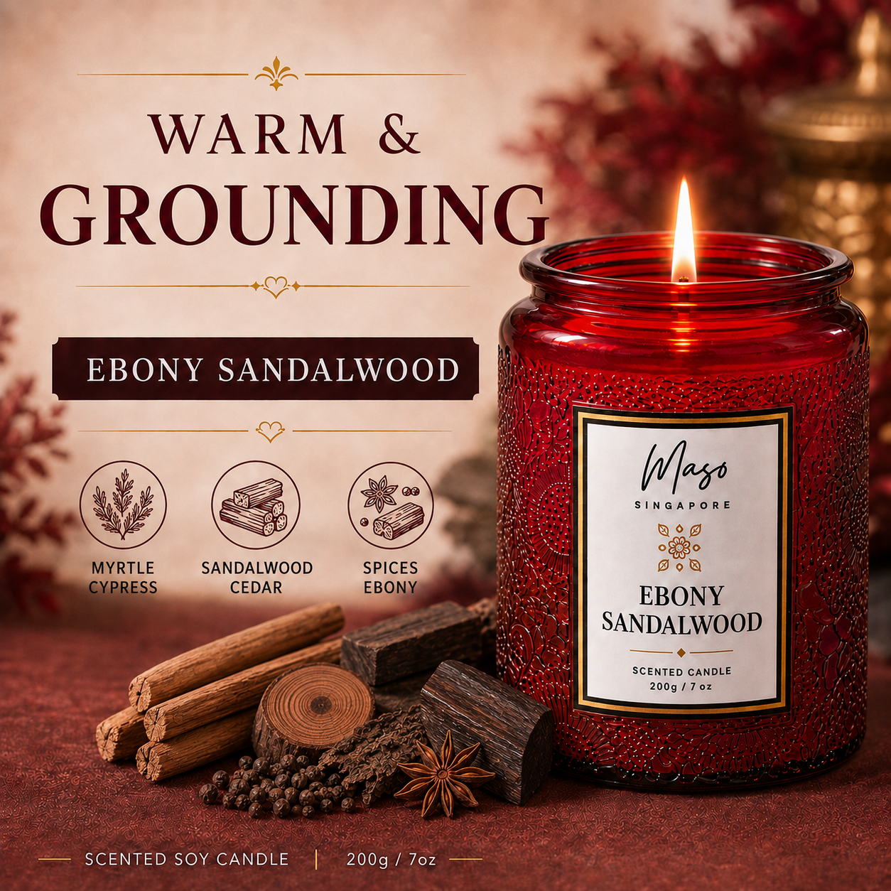 Maso Premium Soy Candle