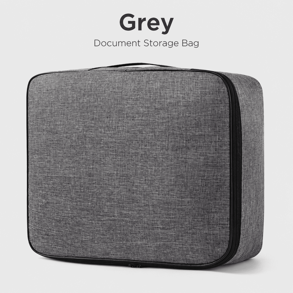 Document Storage Bag with Combination Lock