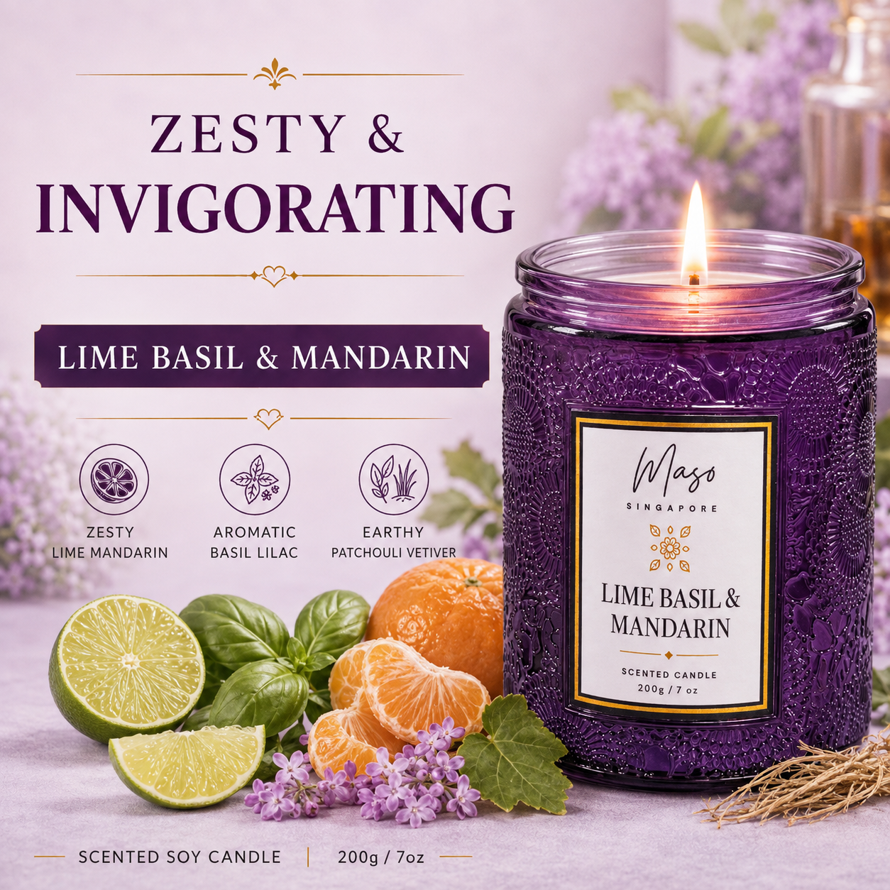 Maso Premium Soy Candle