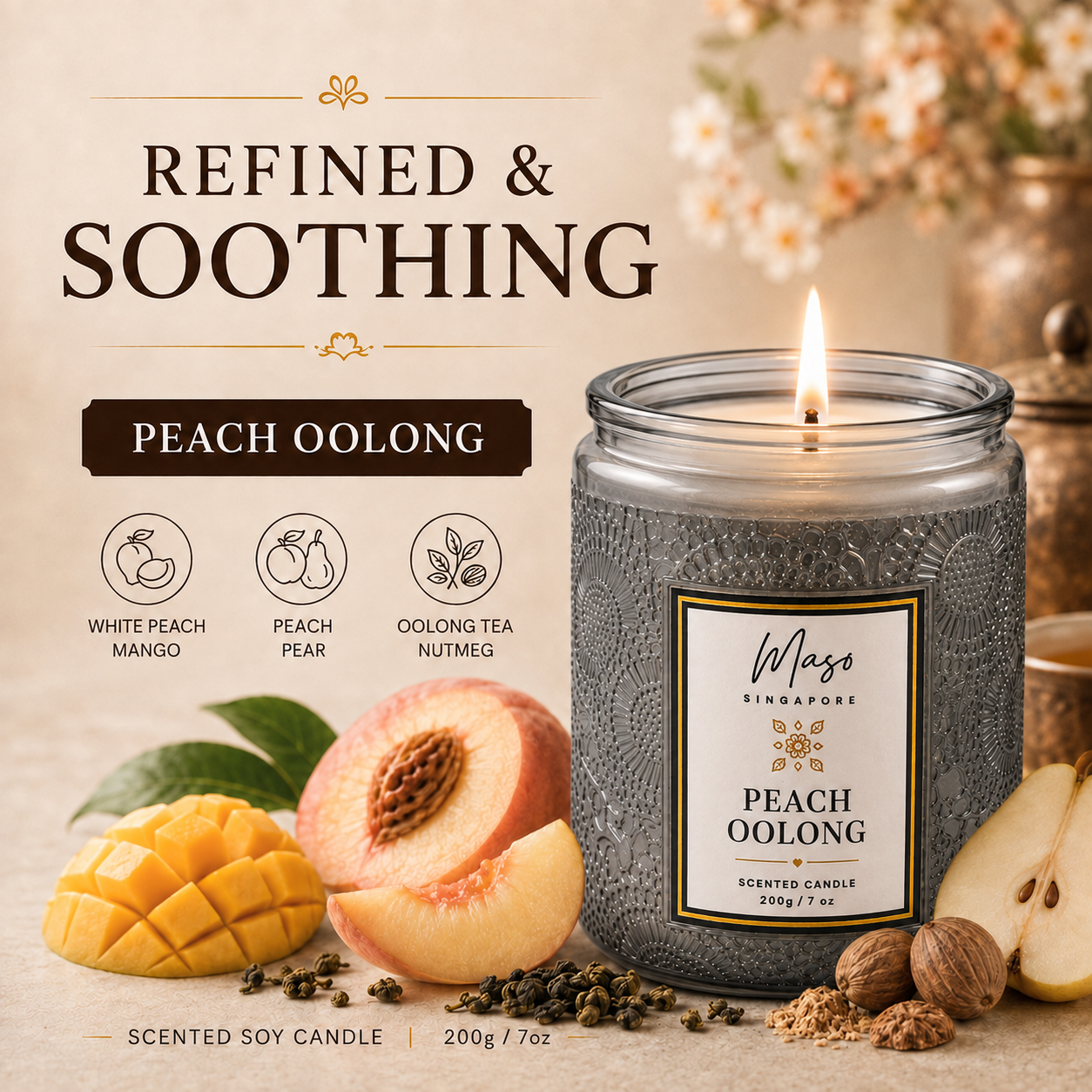 Maso Premium Soy Candle