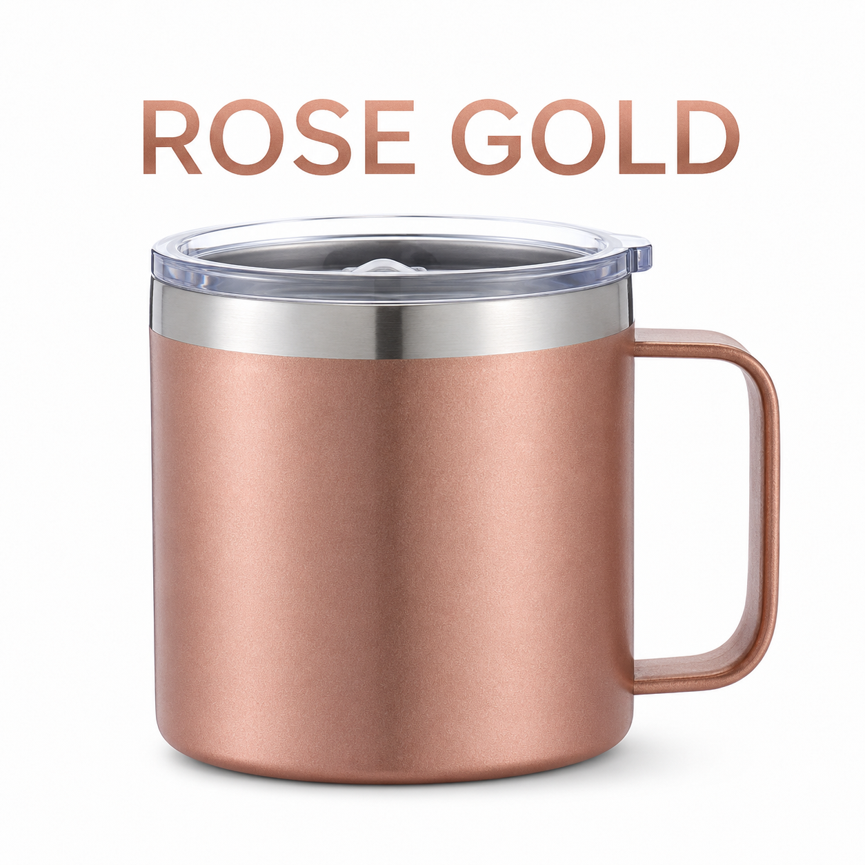 Insulated Coffee Mug with Handle – 400ml