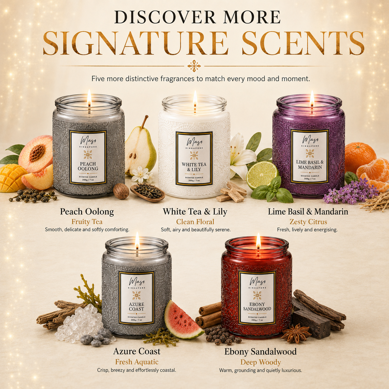 Maso Premium Soy Candle