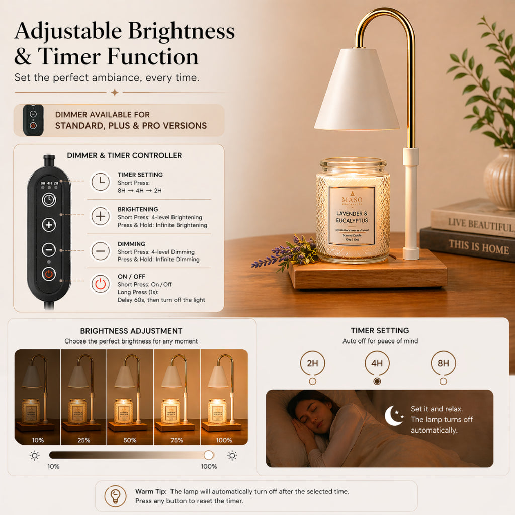 Maso Candle Warmer Lamp