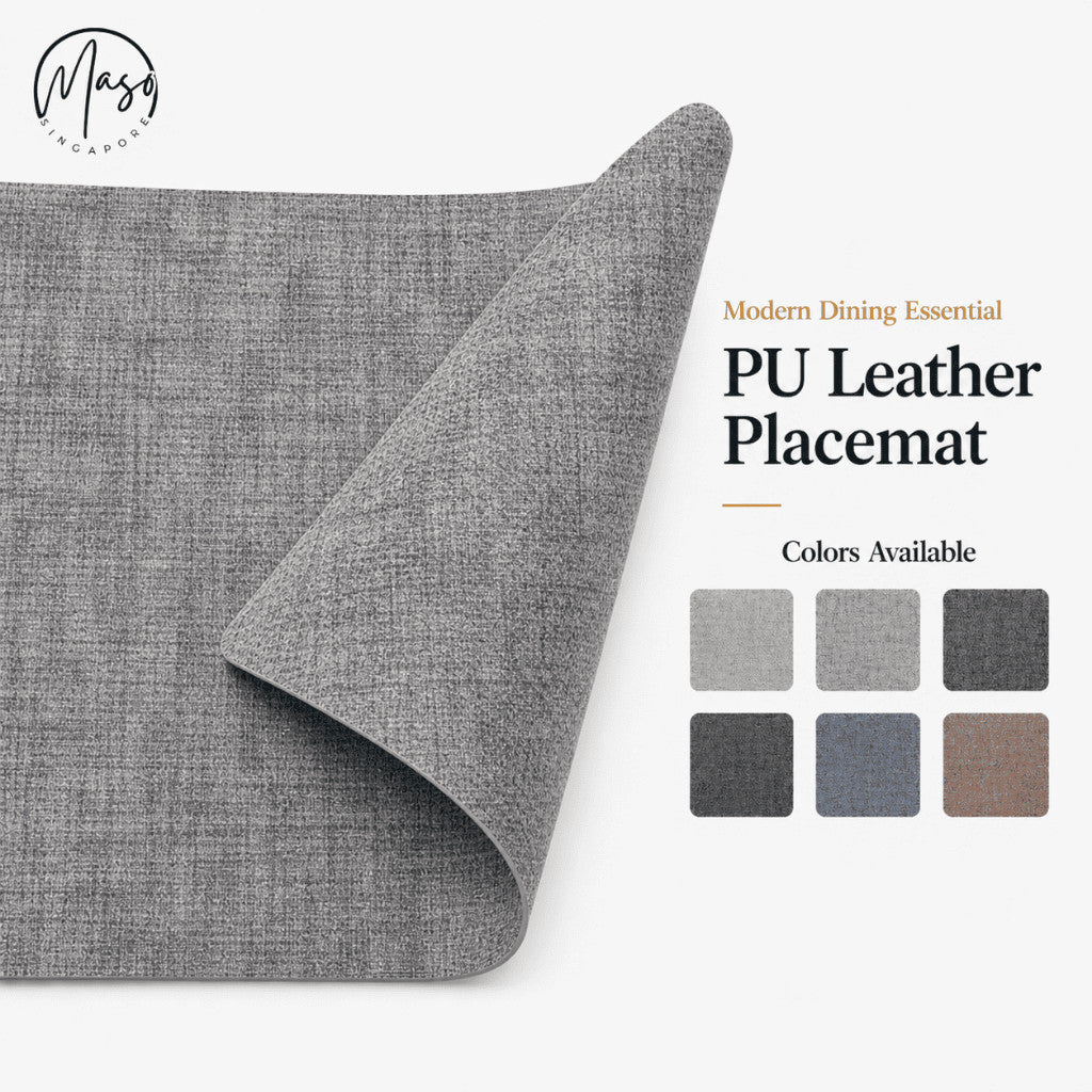 PU Leather Reversible Placemat