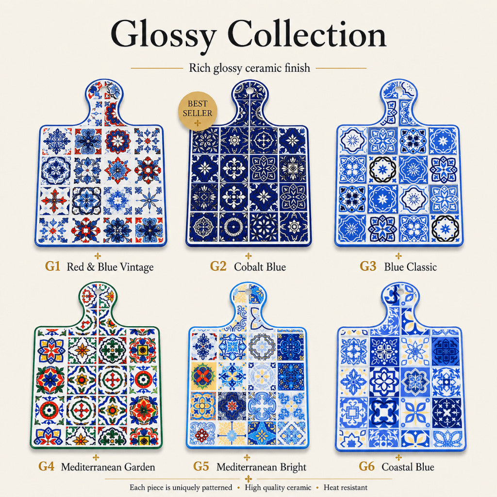 Ceramic Coaster Trivet – Vintage Design