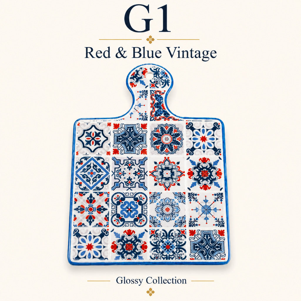 Ceramic Coaster Trivet – Vintage Design