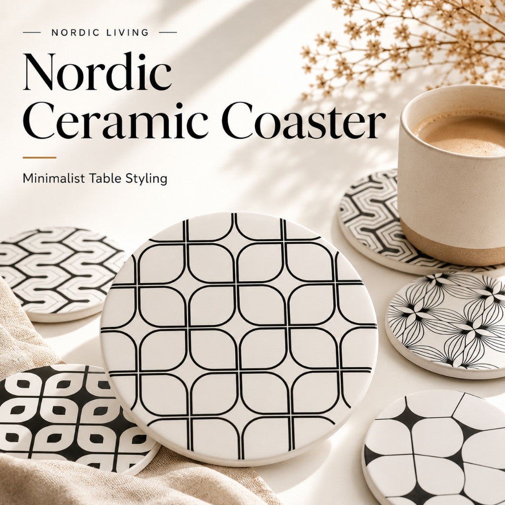 Nordic Ceramic Coaster