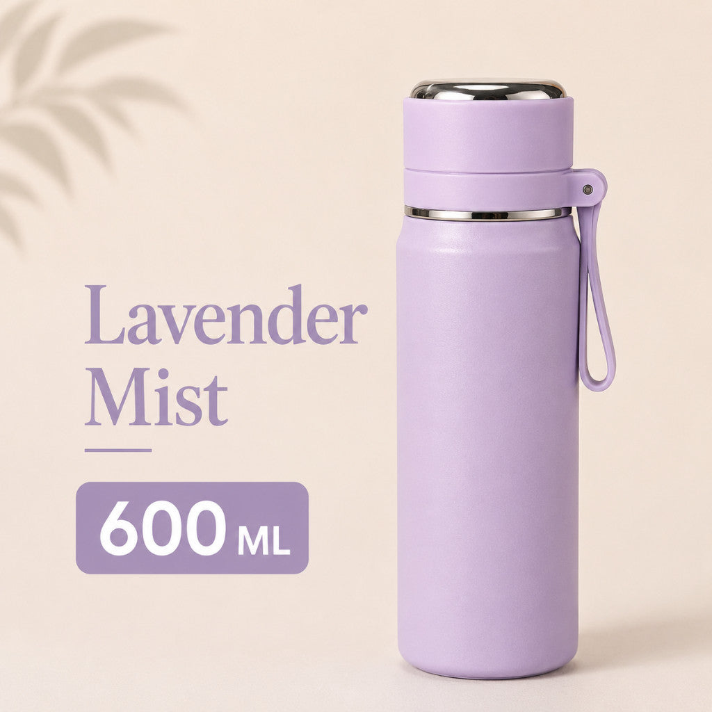 Insulated Stainless Steel Water Bottle – 600ml | Maso Singapore