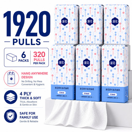4-Ply Facial Tissue Bundle - 6 Packs Bundle | Maso Singapore