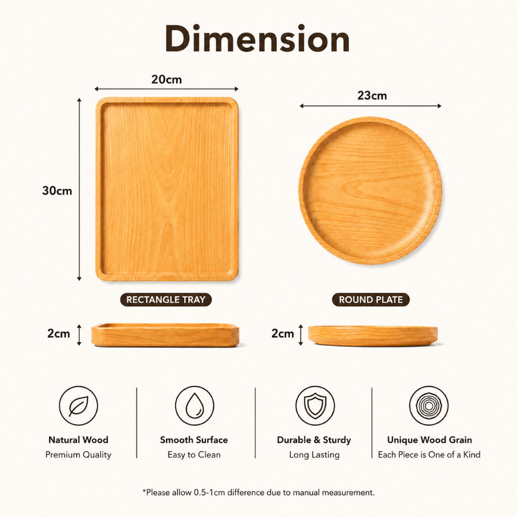 Wooden Serving Tray