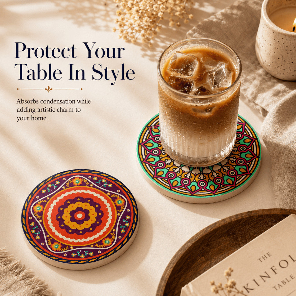 Mandala Art Coaster