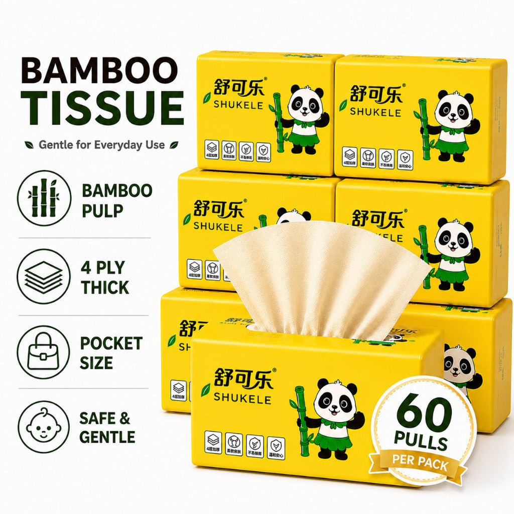 Maso bamboo pocket tissue 40 pack