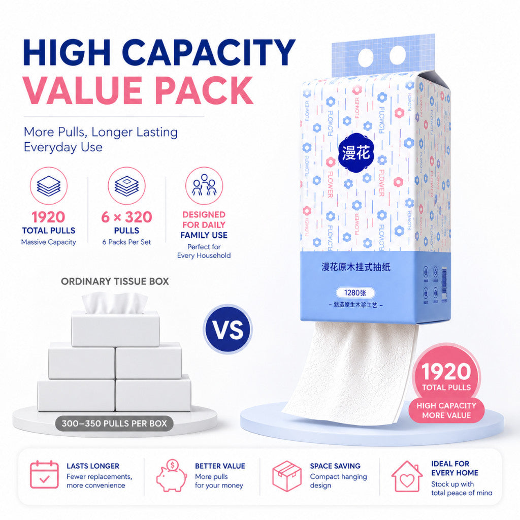 4-Ply Facial Tissue Bundle | Maso Singapore