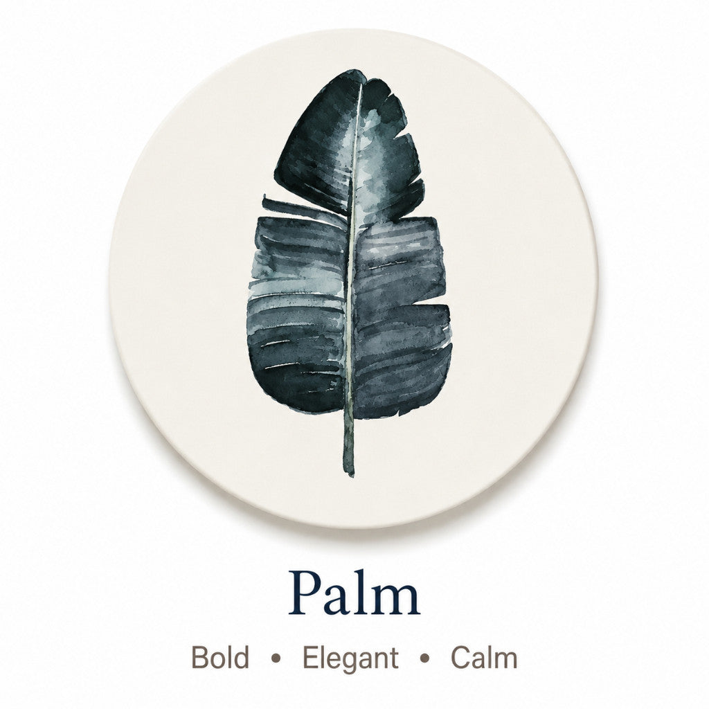 Botanical Diatomite Coaster