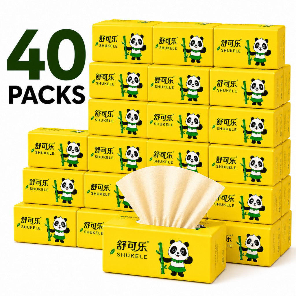 Maso bamboo pocket tissue 40 pack