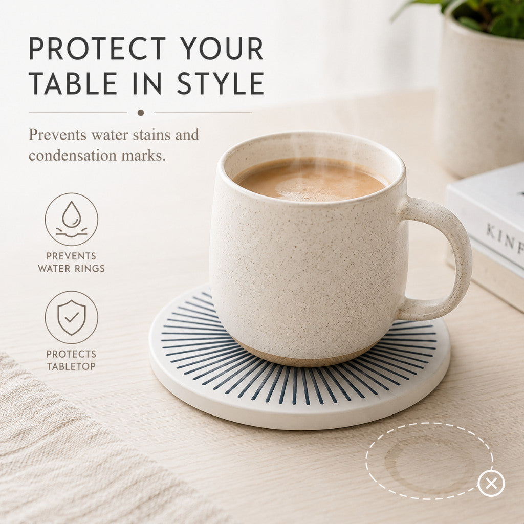 Nordic Diatomite Coaster