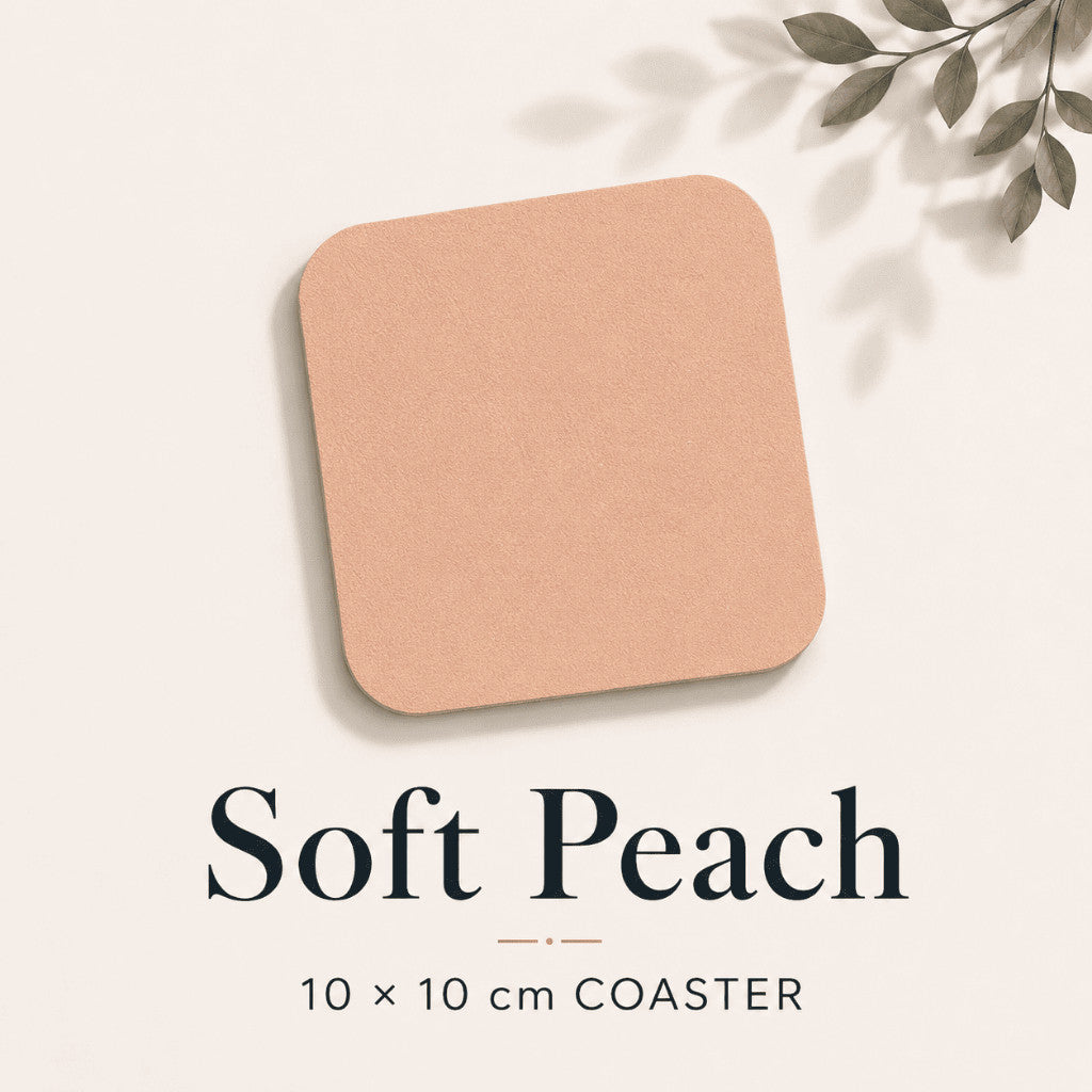 Modern PU leather placemat and coaster by Maso