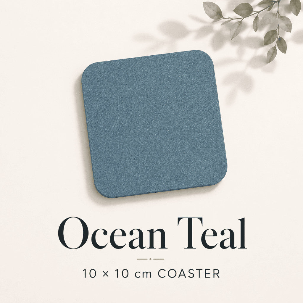 Modern PU leather placemat and coaster by Maso