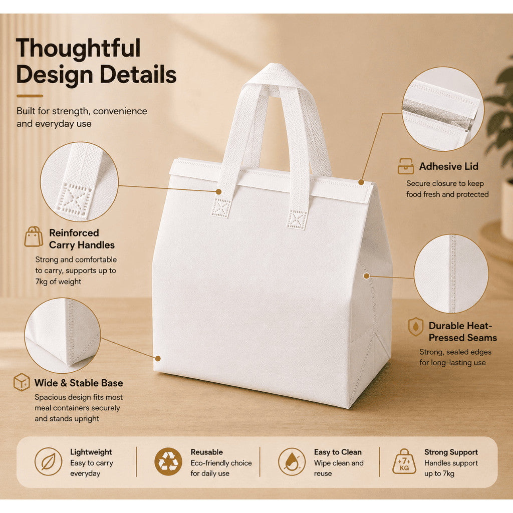 Maso thermal insulated takeaway bag for food and drinks