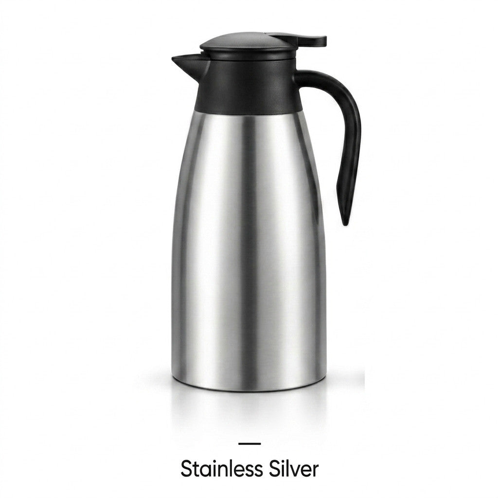 Maso 2 litre stainless steel thermal carafe for coffee and tea