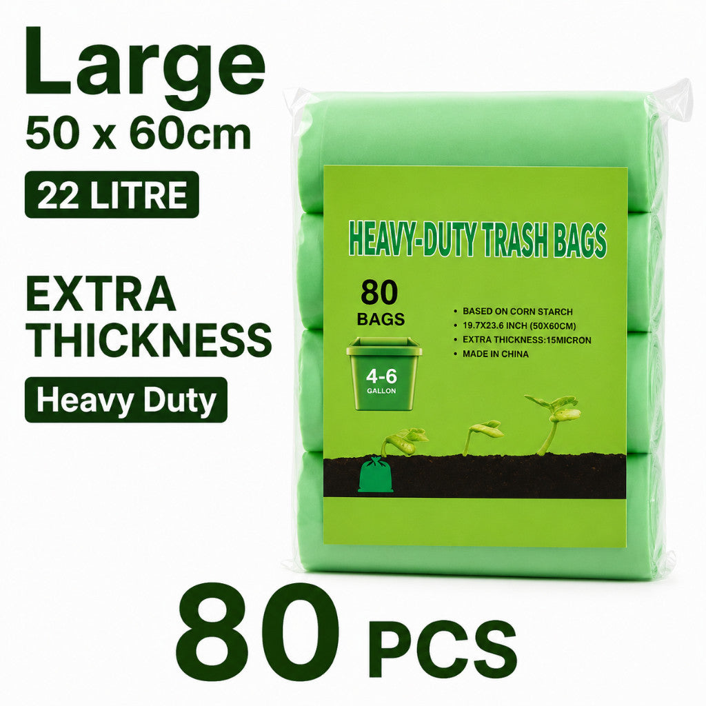 Maso biodegradable trash bags for household rubbish disposal