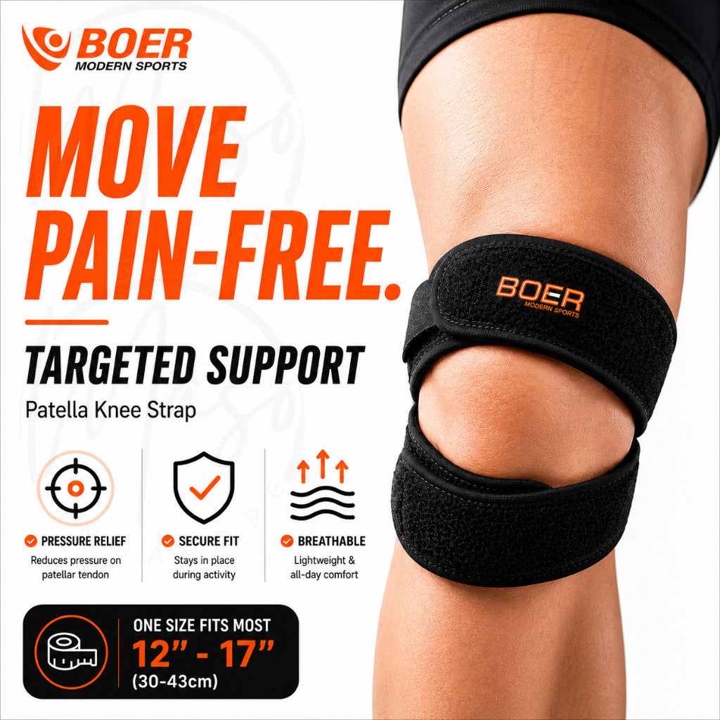 Maso patella knee support strap for running and training