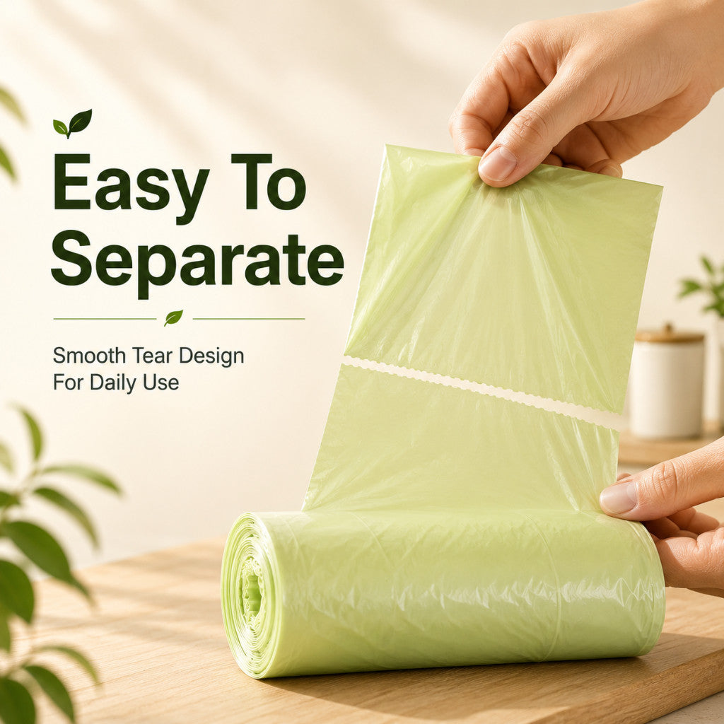 Maso biodegradable trash bags for household rubbish disposal