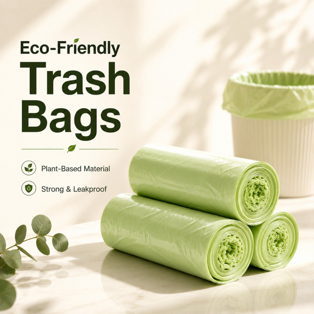 Maso biodegradable trash bags for household rubbish disposal