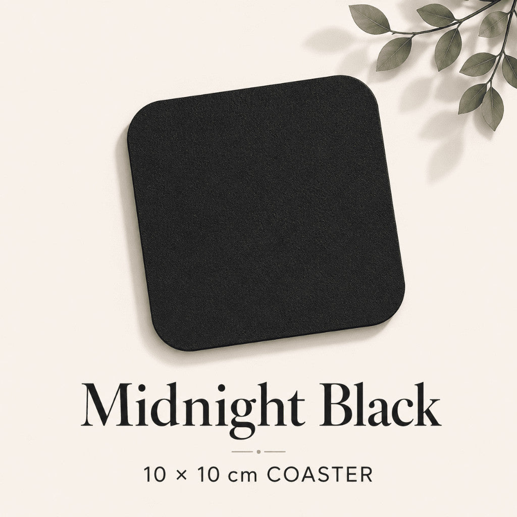Modern PU leather placemat and coaster by Maso