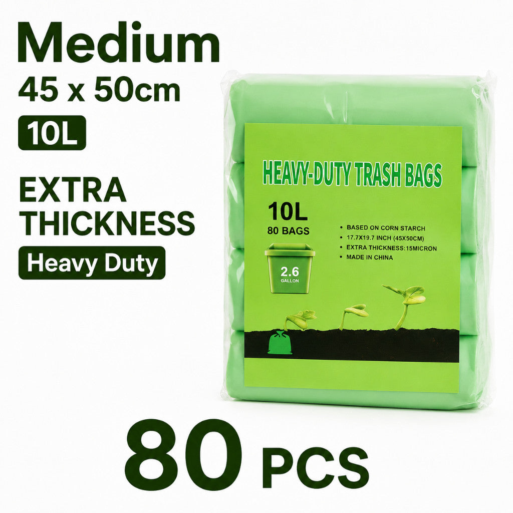 Maso biodegradable trash bags for household rubbish disposal
