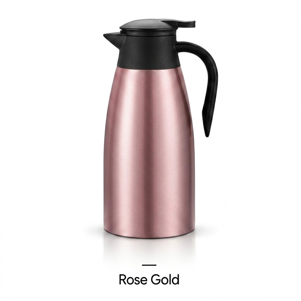 Maso 2 litre stainless steel thermal carafe for coffee and tea