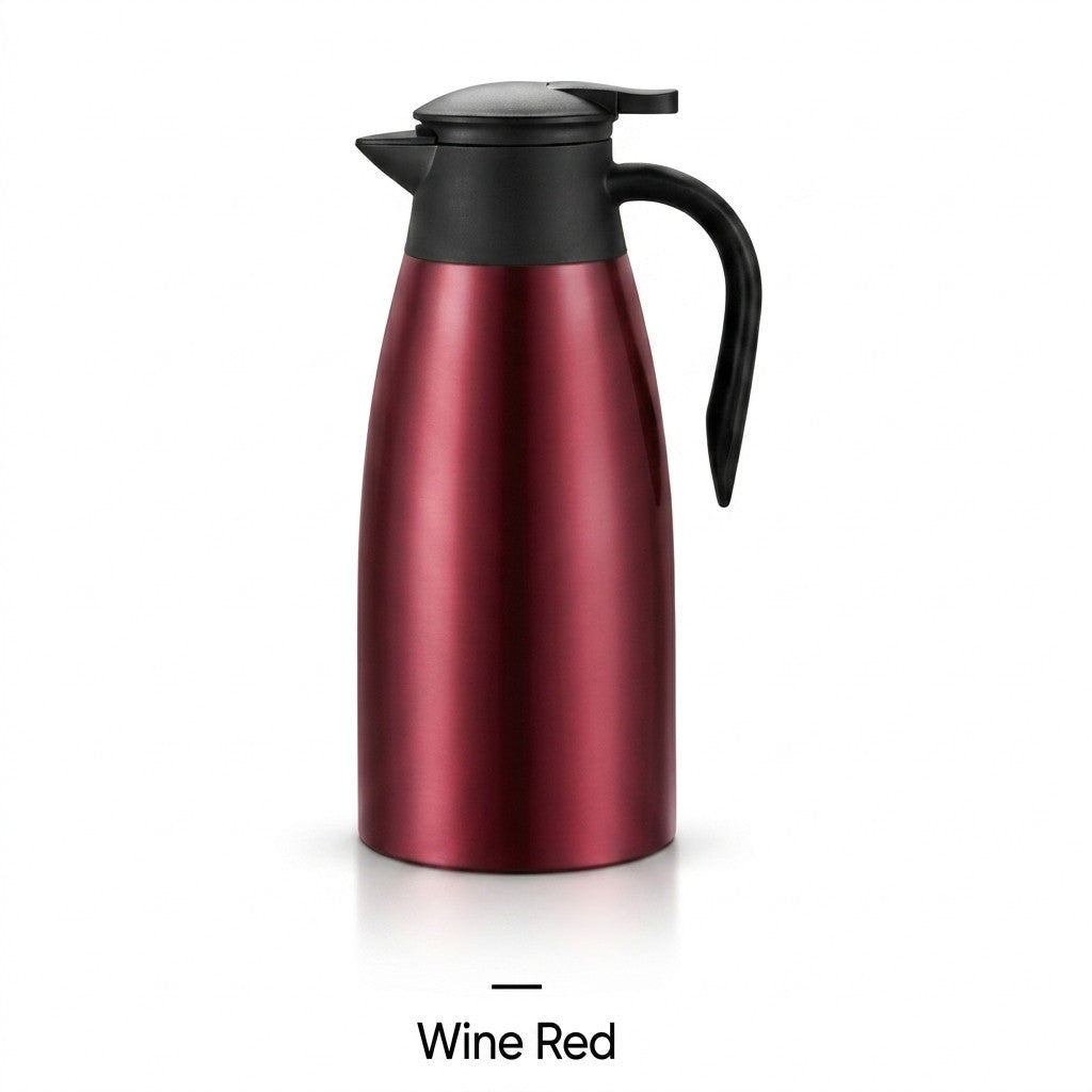 Maso 2 litre stainless steel thermal carafe for coffee and tea