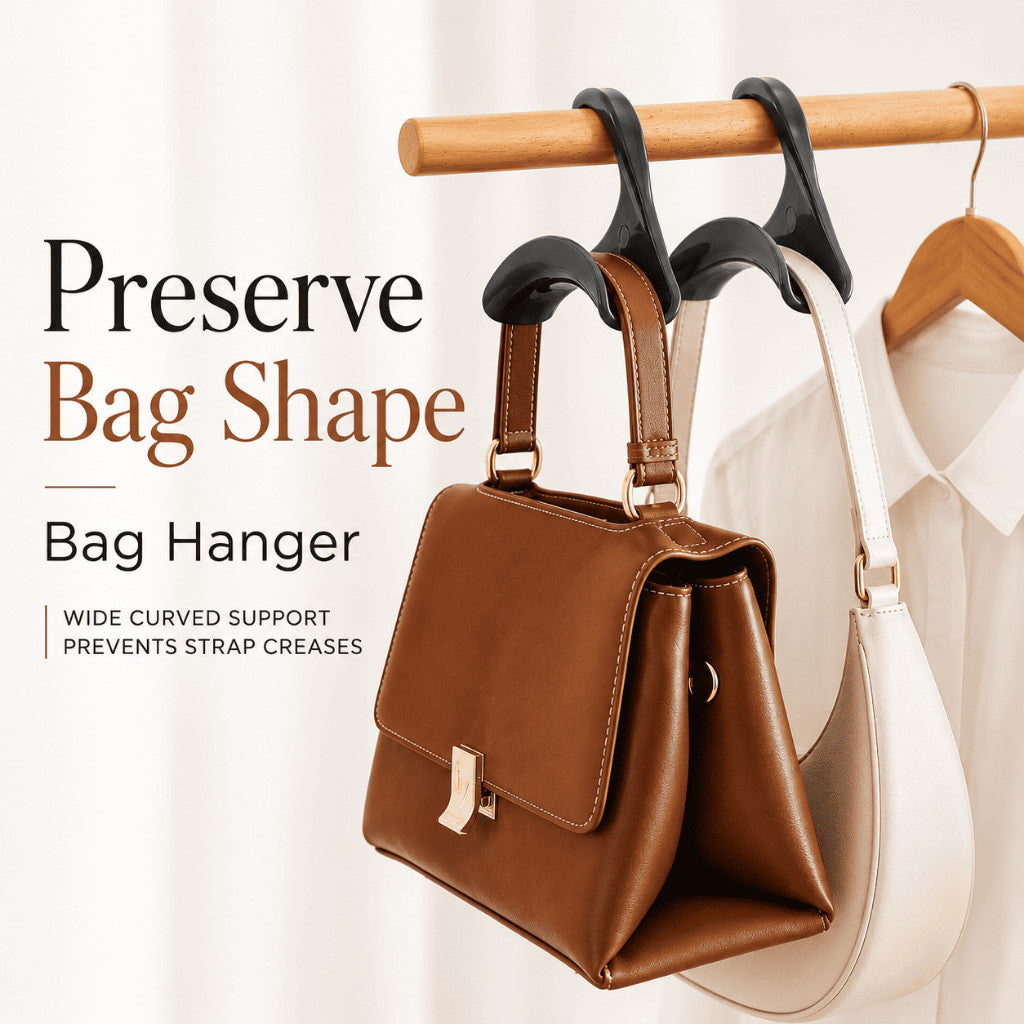 Handbag Hanger & Strap Protector - White | Maso Singapore