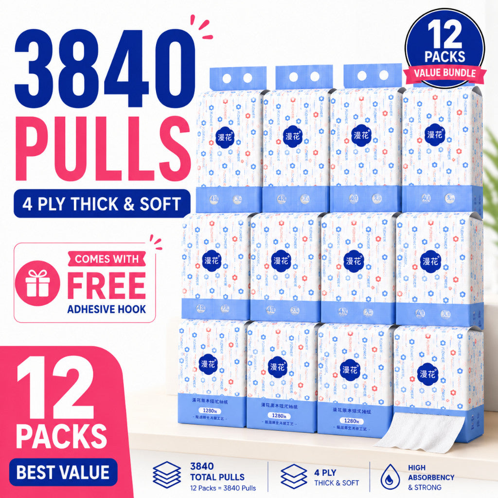4-Ply Facial Tissue Bundle | Maso Singapore